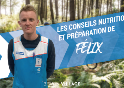 Préparation et nutrition : les conseils de Félix (VIDEO)