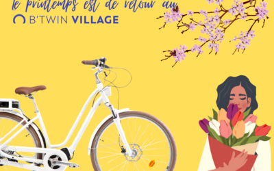 La saison du vélo est de retour au B’twin Village 🤩